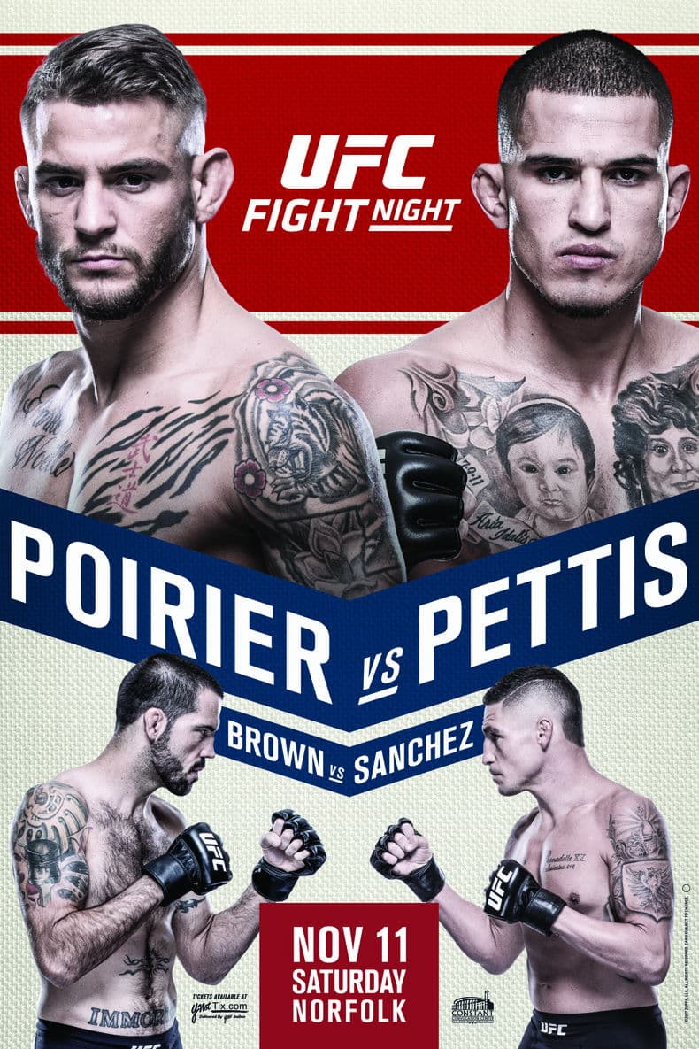 UFC Fight Night 120: Poirier vs. Pettis