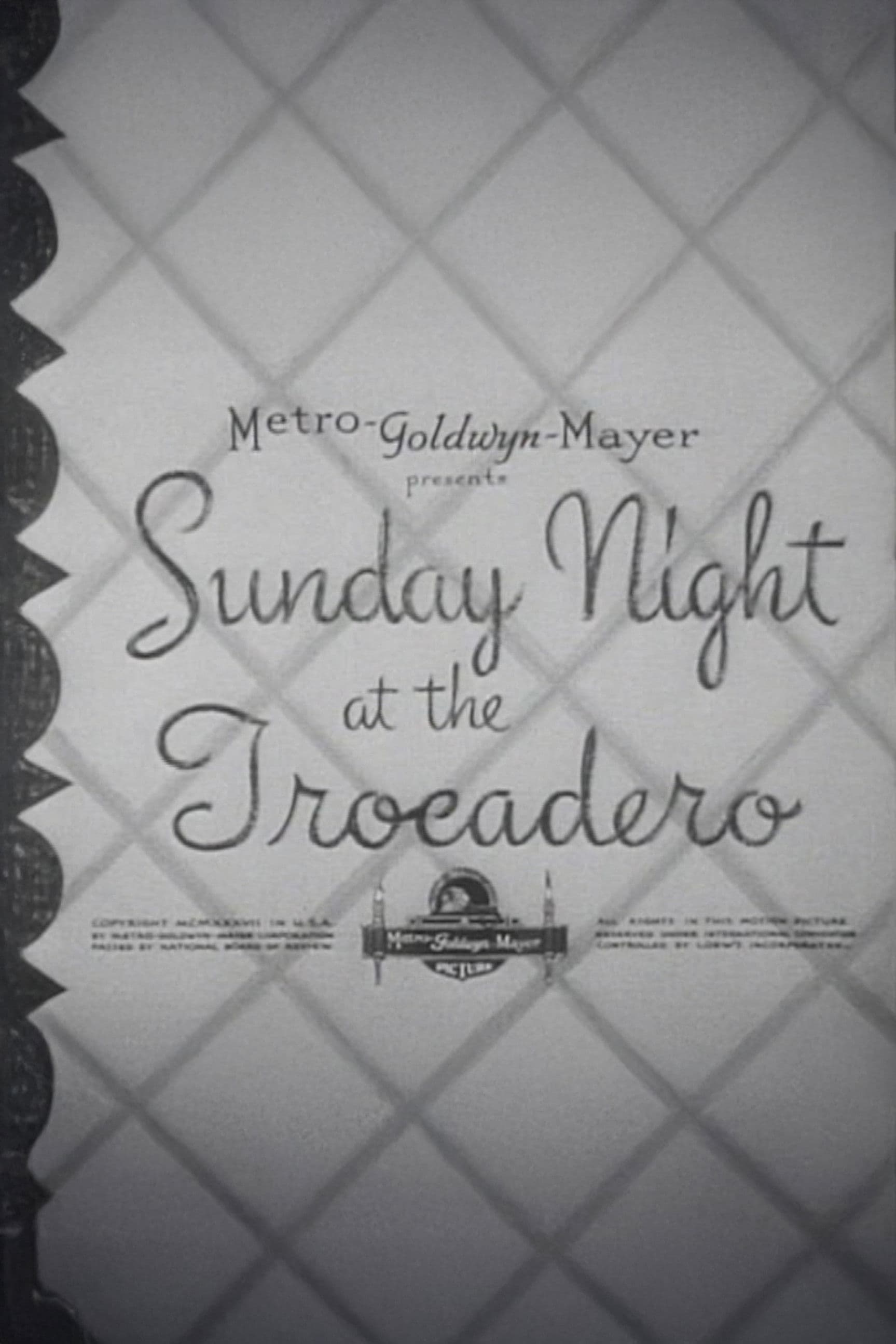 Sunday Night at the Trocadero