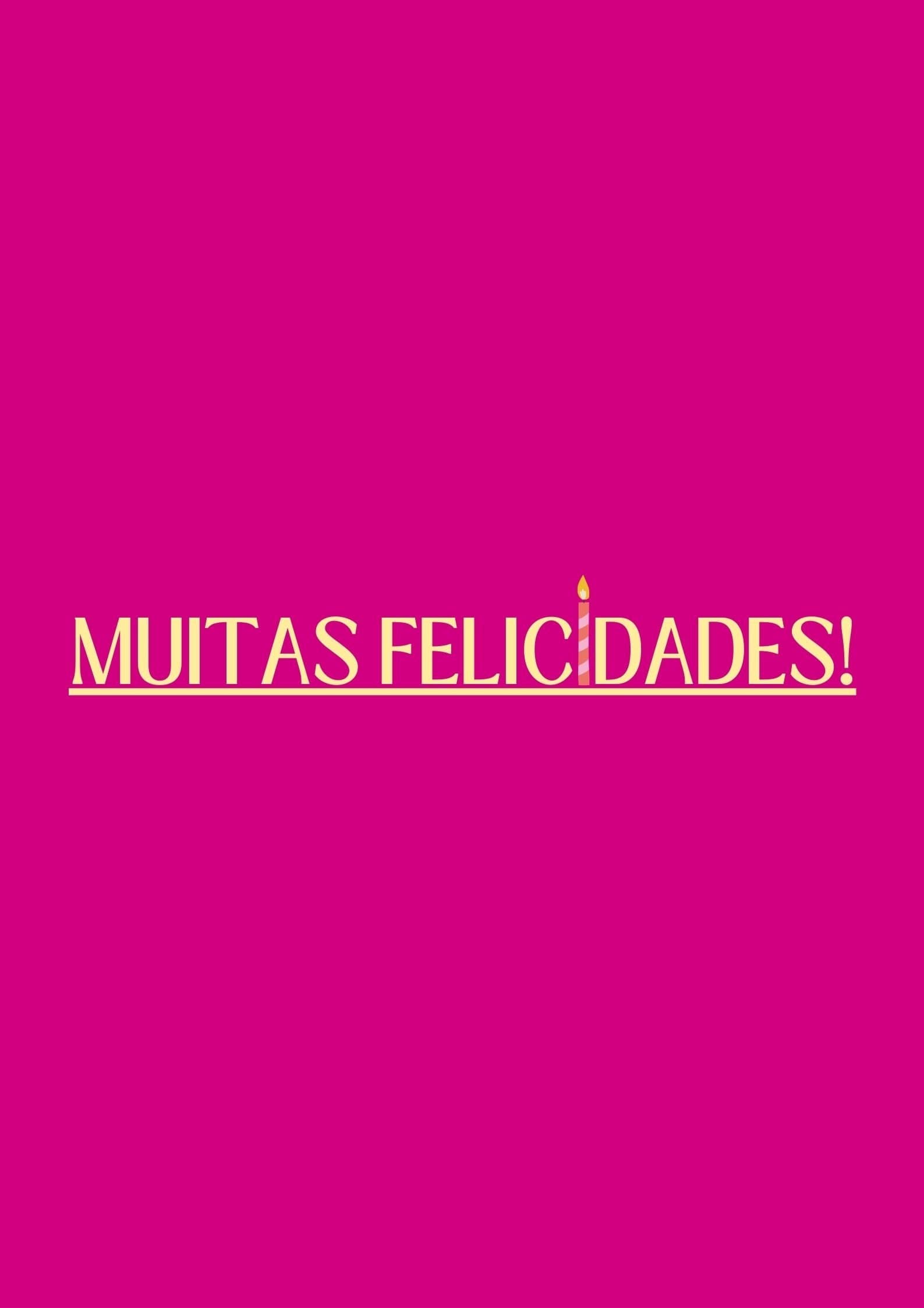 Muitas Felicidades