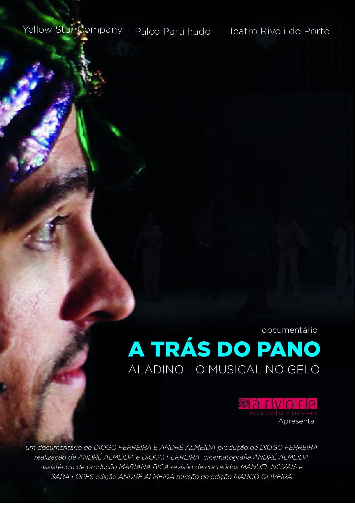 ATRÁS DO PANO - ALADINO O MUSICAL NO GELO