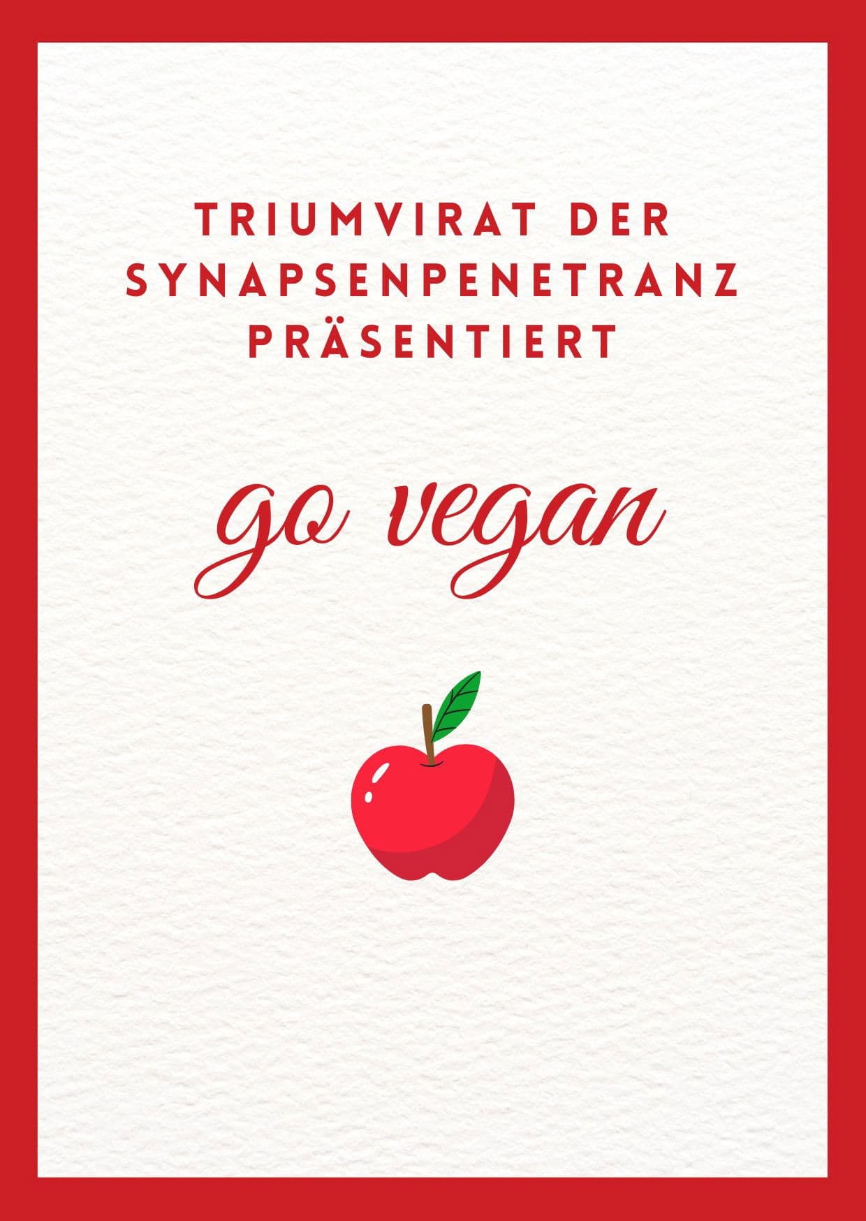 go vegan