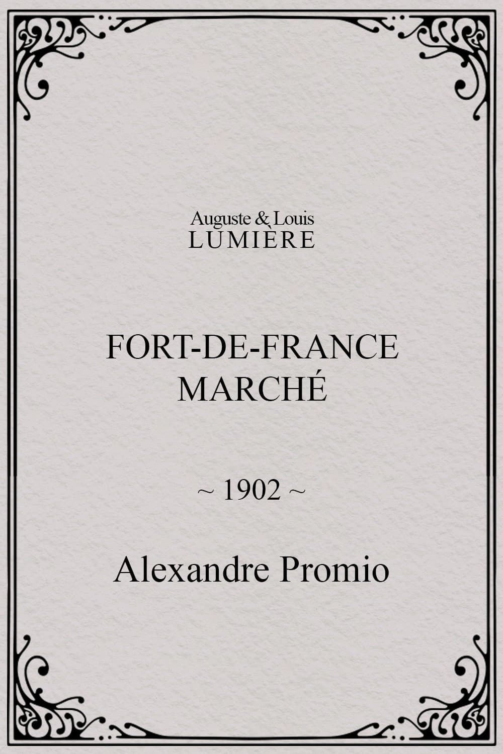 Fort-de-France : marché