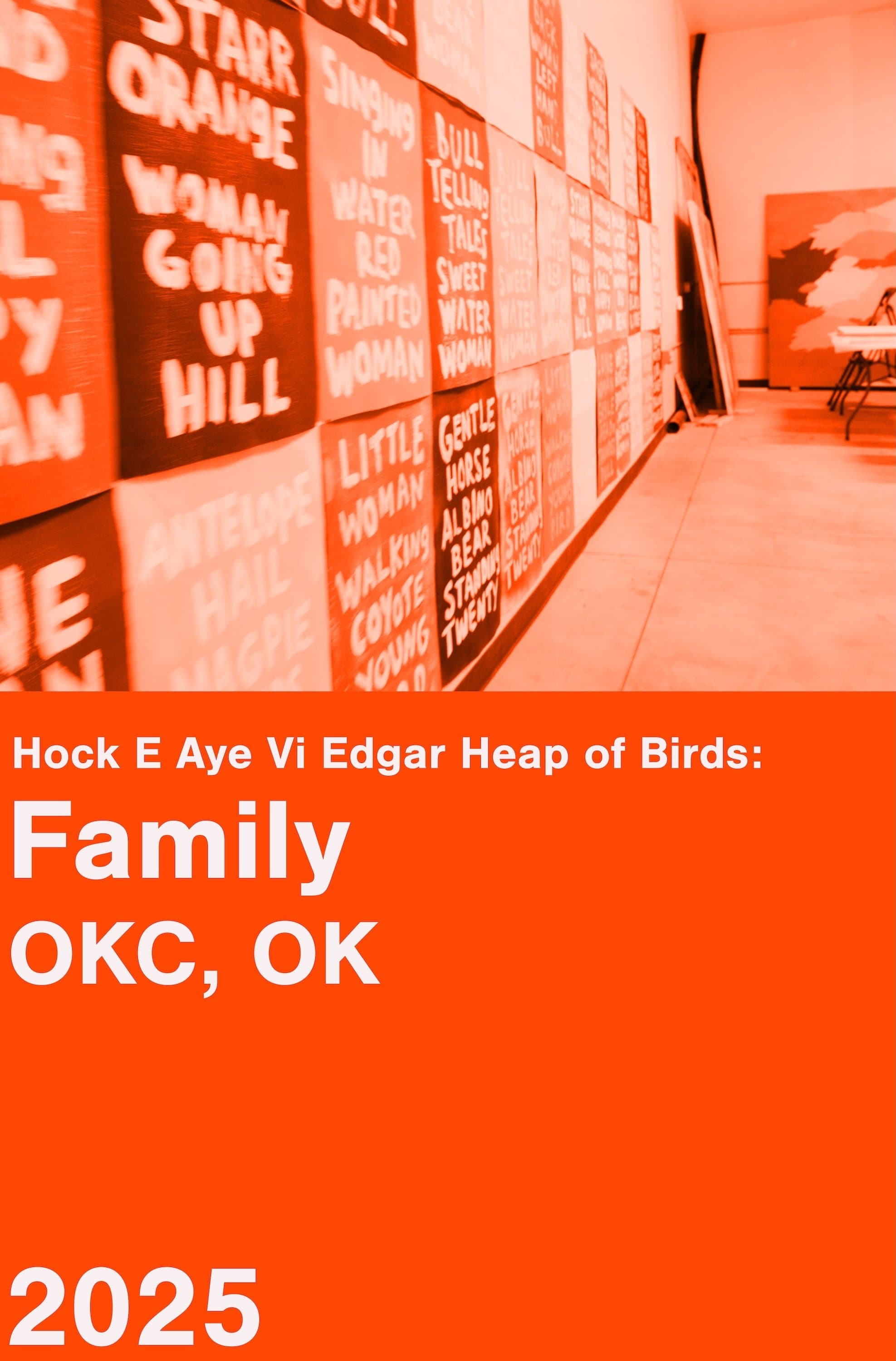 Hock E Aye Vi Edgar Heap of Birds: Family - An Oral History Project