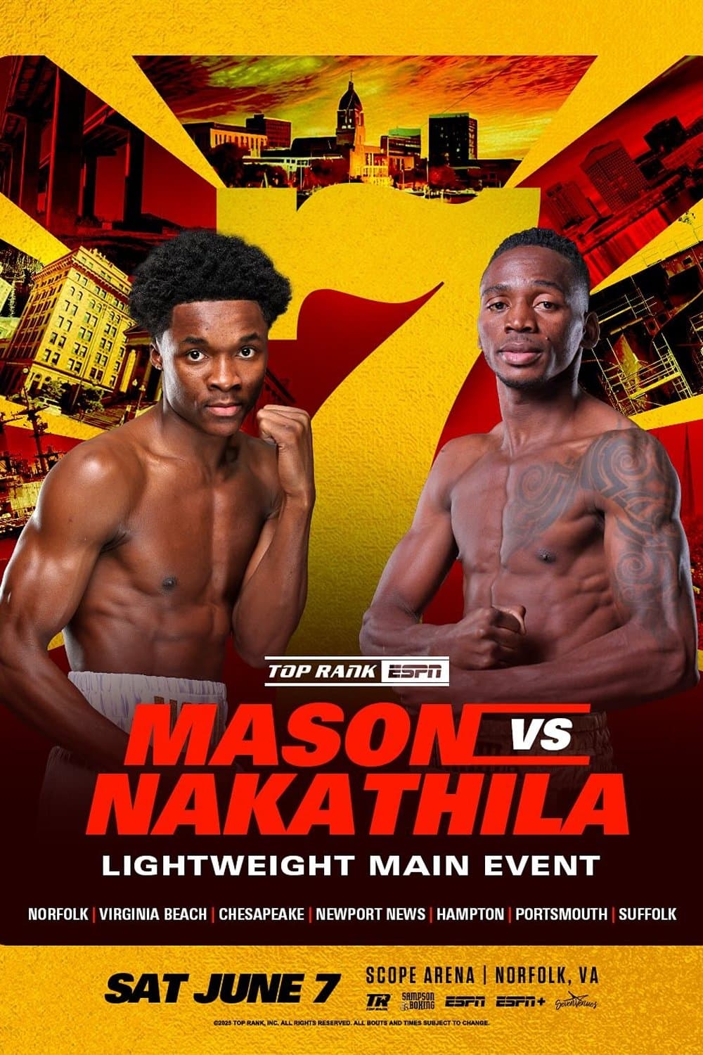Abdullah Mason vs. Jeremia Nakathila